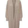 Dames Jacqueline de Yong | Jdy Fluffy Vest Simply Taupe 15292893