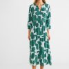 Dames Street One | Street One Maxi Jurk Lagoon Green 143573 24957