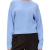 Dames S.Oliver | Qs By S. Oliver Zachte Trui Blue 2137869 5327