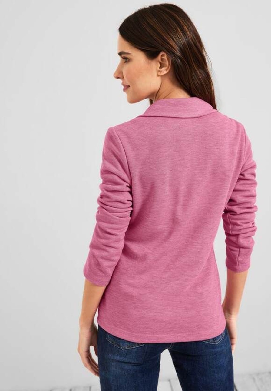 Dames Cecil | Cecil Sweat Blazer Fresh Pink 211860 24686