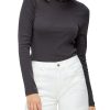 Dames S.Oliver | Qs By S. Oliver Shirt Col Grey 2133440 9858