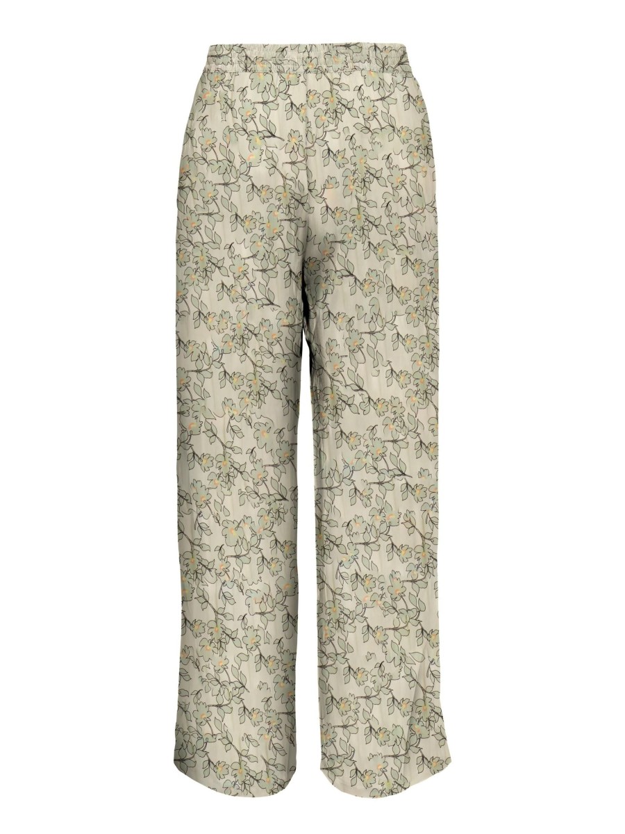 Dames Jacqueline de Yong | Jdy Print Broek Whitecap Gray 15295021