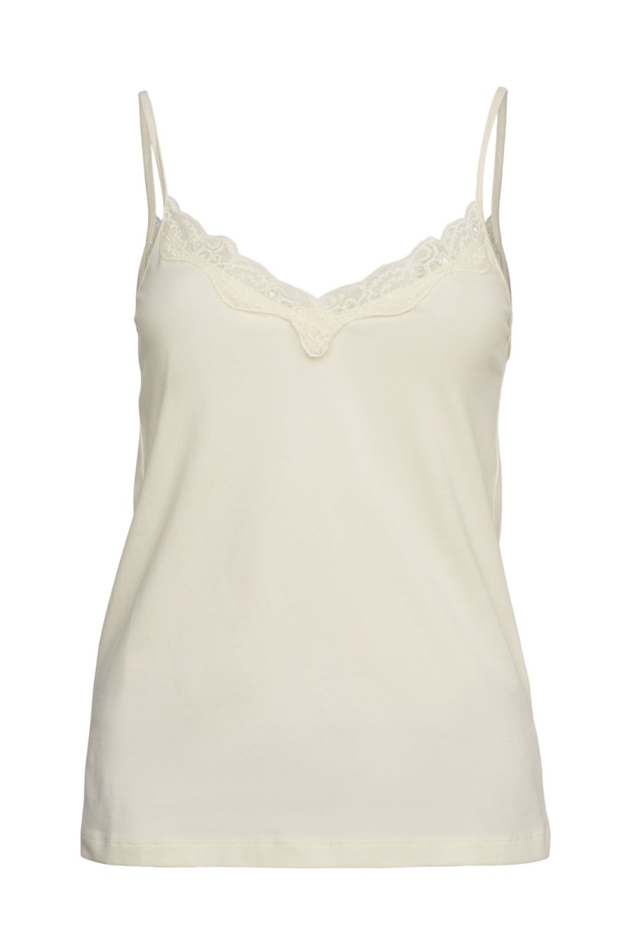 Dames Esprit | Esprit Top Met Kant Ice 053Ee1K305 056