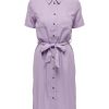 Dames Jacqueline de Yong | Jdy Linnen Blouse Jurk Purple Rose 15287227