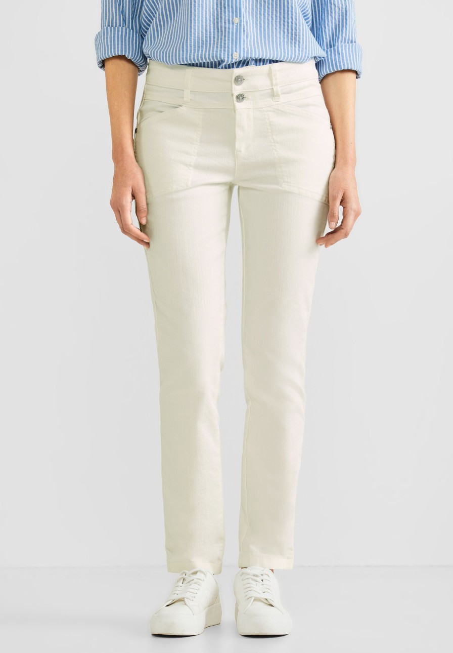 Dames Street One | Street One Denim York Off White 376310 10108