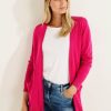 Dames Cecil | Cecil Openvallend Vest Cool Pink 253609 15095