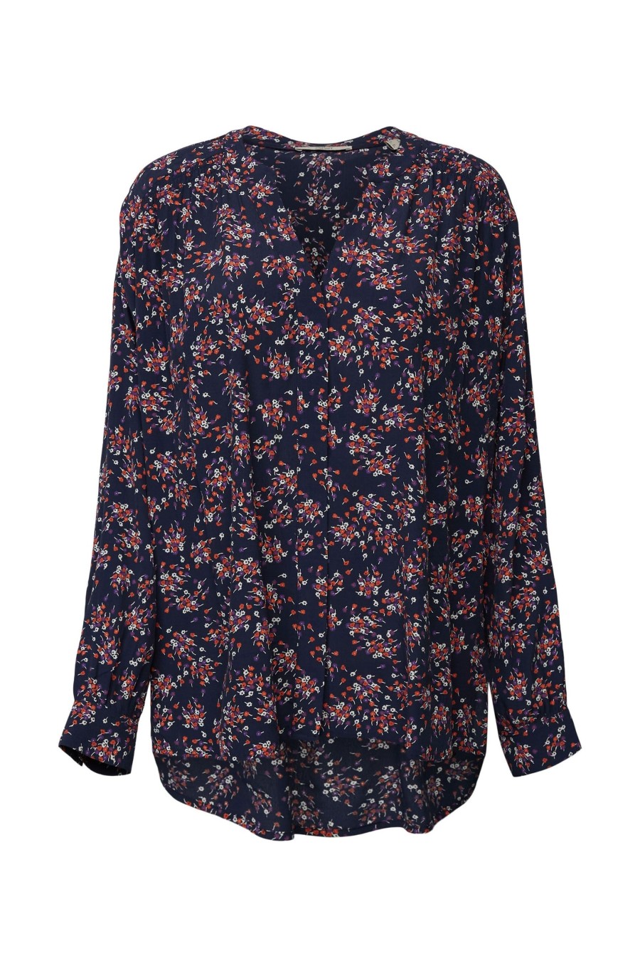 Dames Esprit | Esprit All Over Print Blouse Navy 023Ee1F308 402