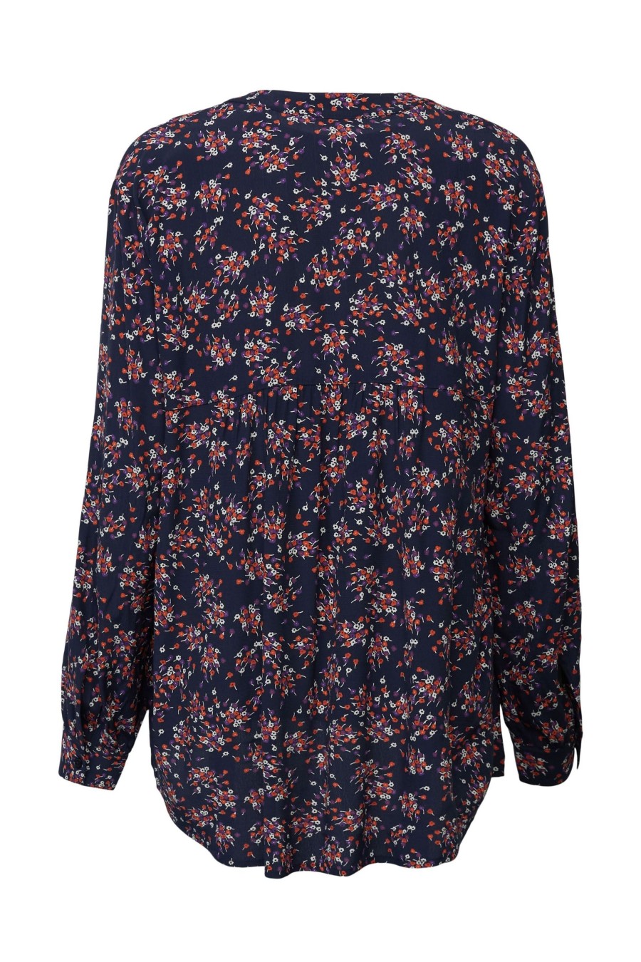 Dames Esprit | Esprit All Over Print Blouse Navy 023Ee1F308 402