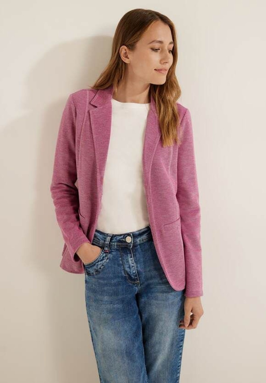 Dames Cecil | Cecil Sweatblazer Cool Pink 211937 25095