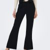 Dames Jacqueline de Yong | Jdy Chino Broek Met Split Black 15309539