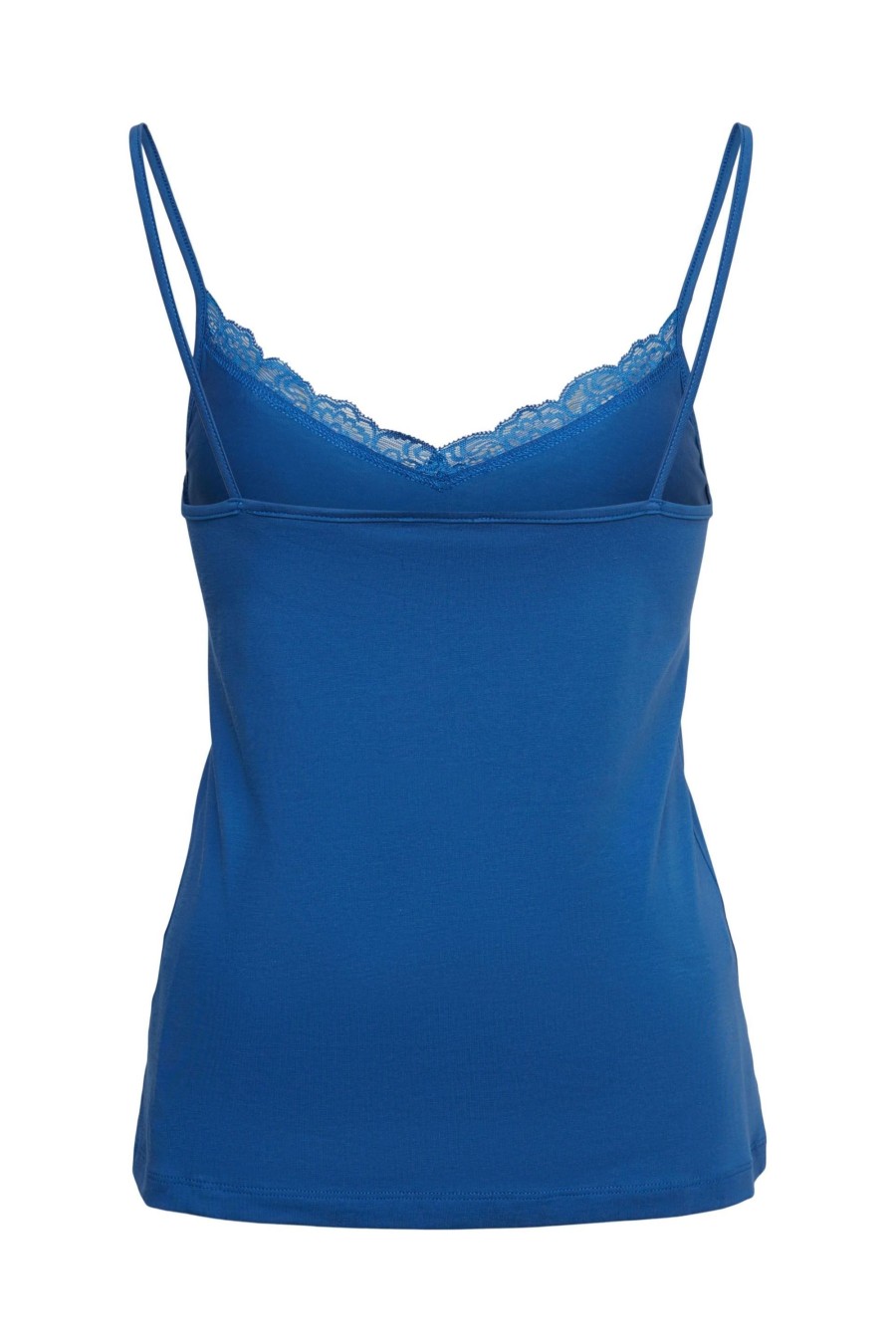 Dames Esprit | Esprit Top Met Kant Bright Blue 053Ee1K305 410