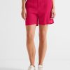 Dames Street One | Street One Viscose Short Intense Berry 376627 1495