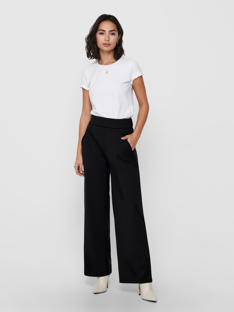 Dames Jacqueline de Yong | Jdy Wid Leg Broek Black 15221238