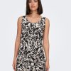 Dames Jacqueline de Yong | Jdy Mouwloze Jurk Tapioca Black 15290647
