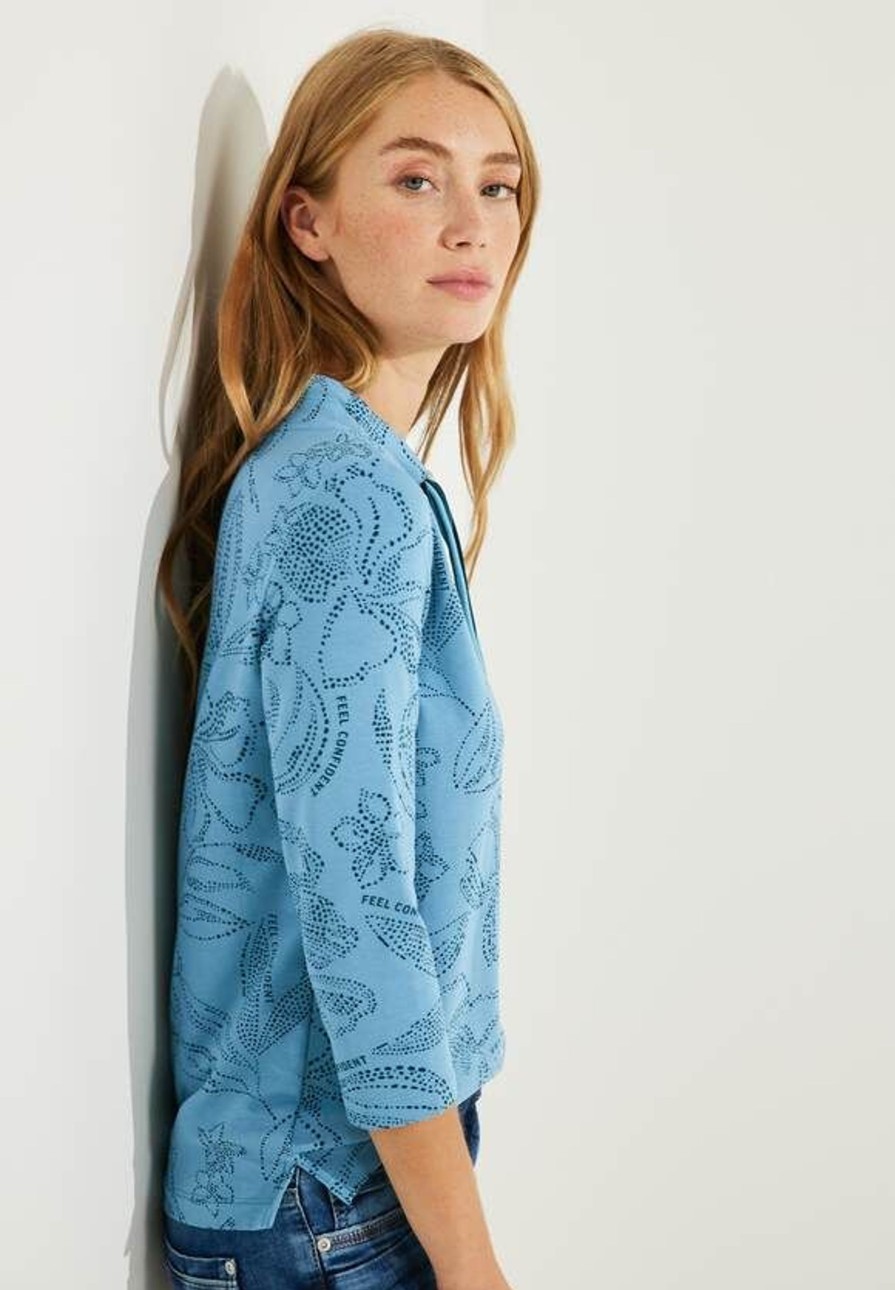 Dames Cecil | Cecil Dunne Sweater Adriatic Blue 320338 24931