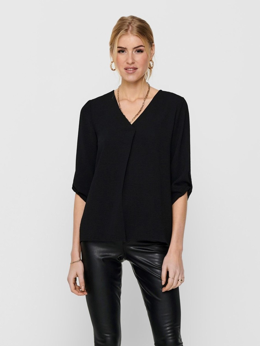 Dames Jacqueline de Yong | Jacqueline De Yong Blouse Zwart 15226911