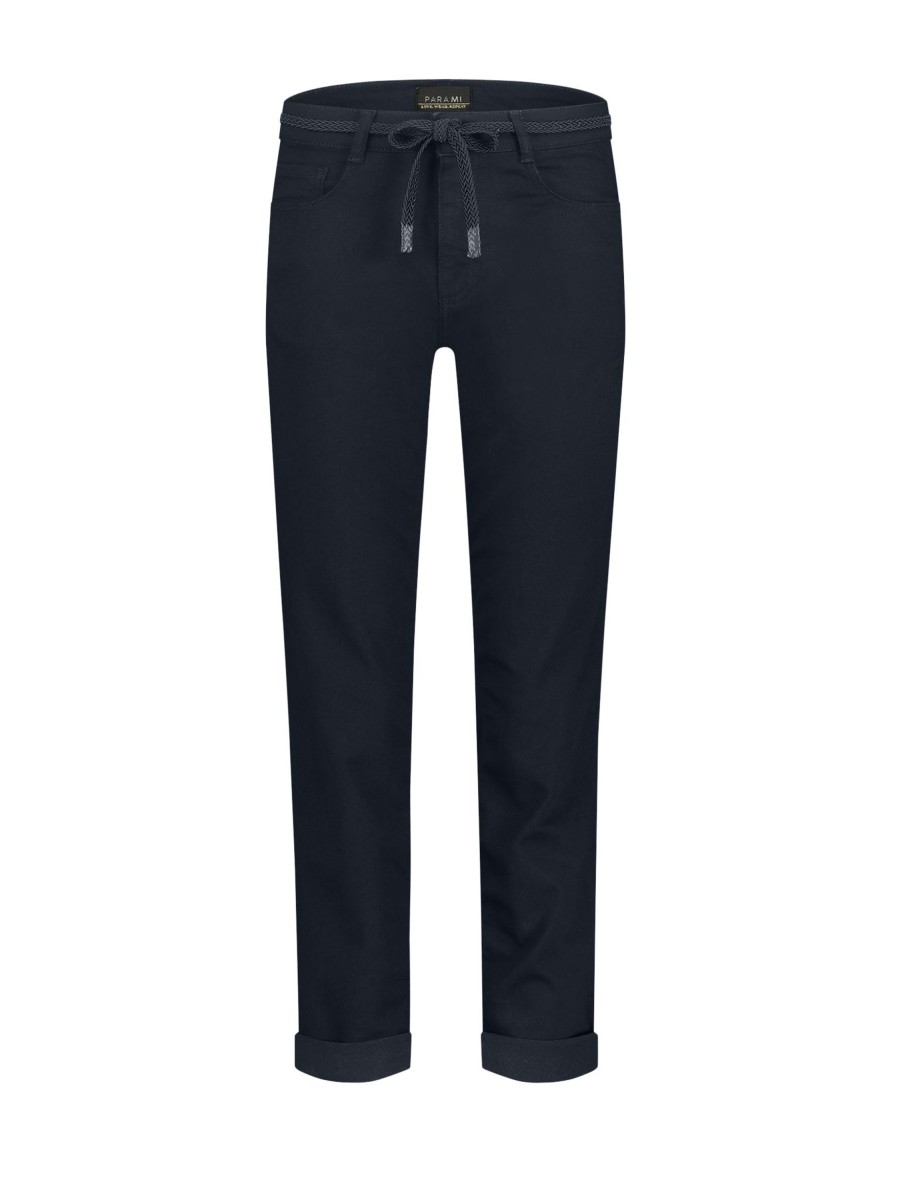 Dames Para Mi | Para Mi Broek Bobby Navy 232.001091