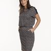 Dames Tramontana | Tramontana Print Shirt Blacks D02-08-401