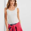 Dames Cecil | Cecil Basis Top Vanilla White 317513 13474