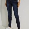 Dames Cecil | Cecil Denim Scarlett Blue Black 376508 13555