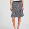 Dames Cecil | Cecil Print Rok Carbon Grey 361276 22538