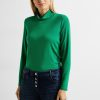 Dames Cecil | Cecil Shirt Col Easy Green 320540 15069