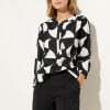 Dames Street One | Street One Print Blouse Black 344113 20001