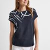 Dames Cecil | Cecil Shirt Night Sky Blue 320226 34077