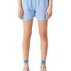 Dames S.Oliver | Qs Sweat Short Light Blue 2113630 5330