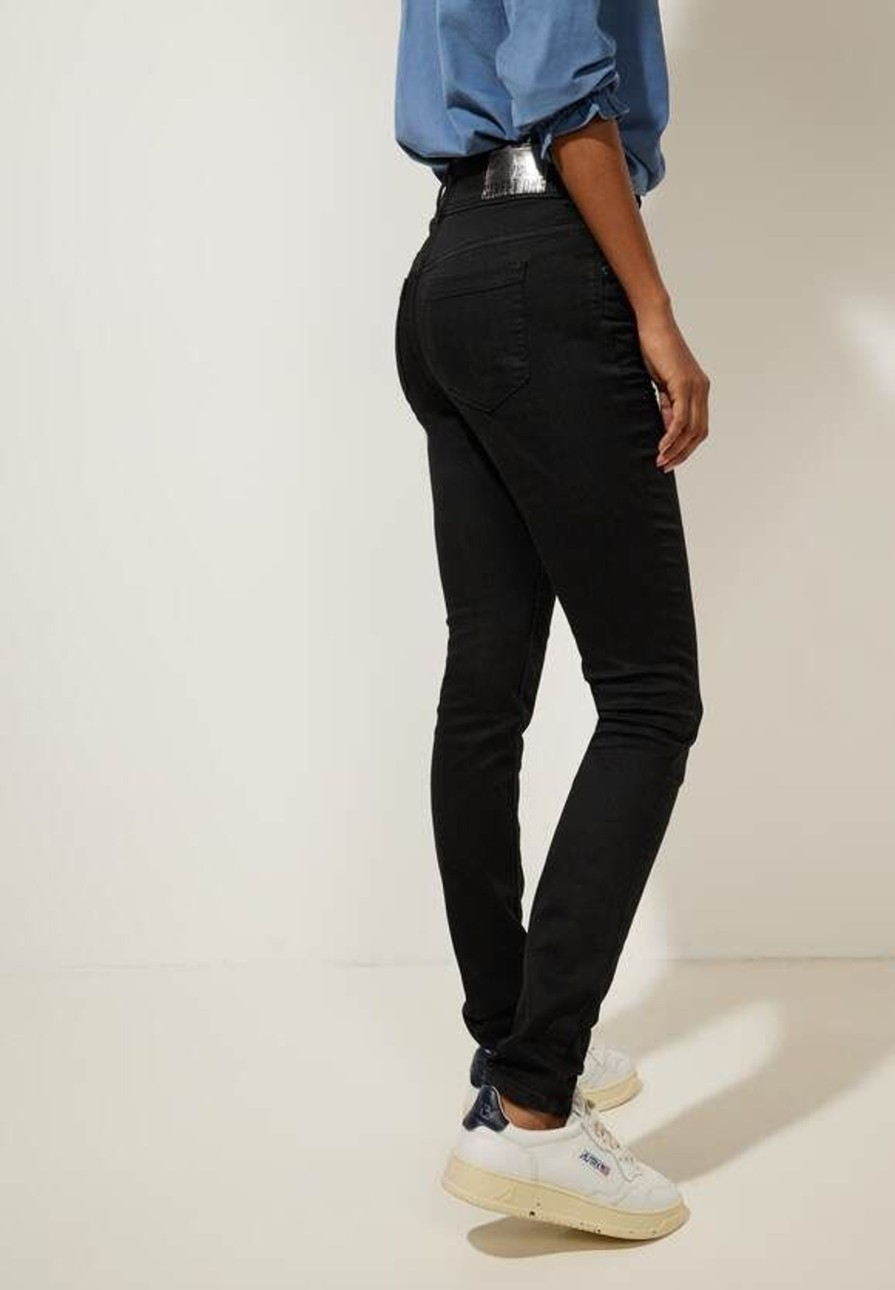 Dames Street One | Street One Denim York Black A376539 15111