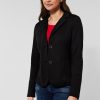 Dames Cecil | Cecil Sweat Blazer Zwart 211793 10001