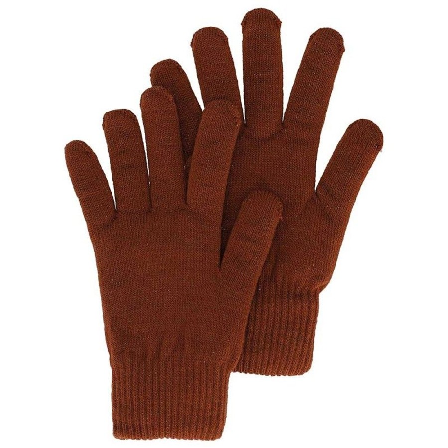 Dames Sarlini | Sarlini Brei Handschoen Midbrown 000434-00003