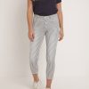 Dames Para Mi | Para Mi 3/4 Streep Broek Blue 232.209179