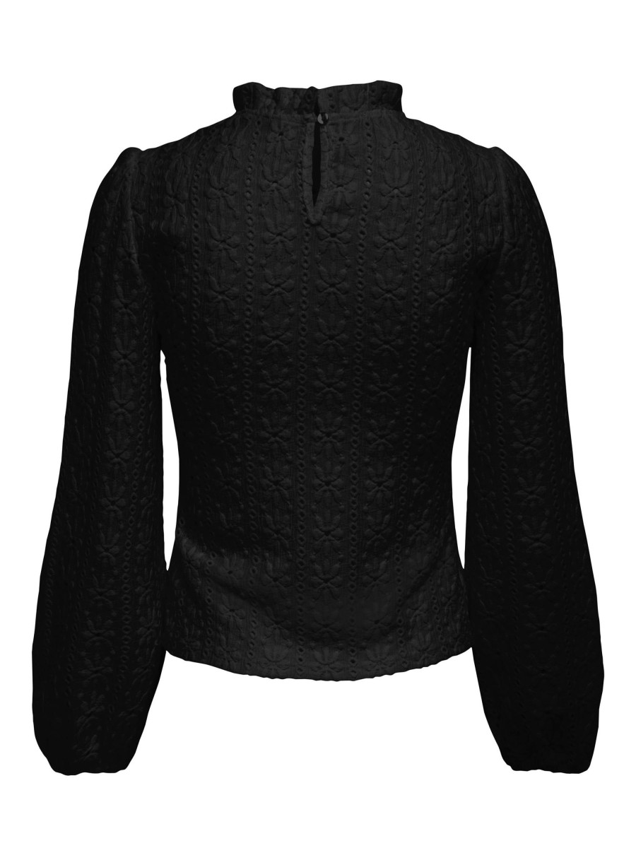 Dames Jacqueline de Yong | Jdy Broderie Top Black 15294313