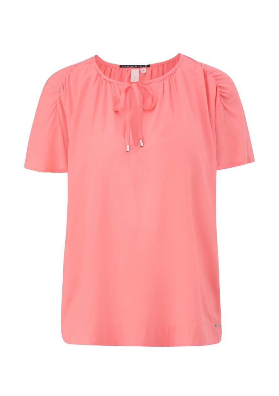 Dames S.Oliver | Qs Blouse Pink 2130782 4281