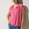 Dames Street One | Street One Shirt Blouse Berry Rose 344065 14647