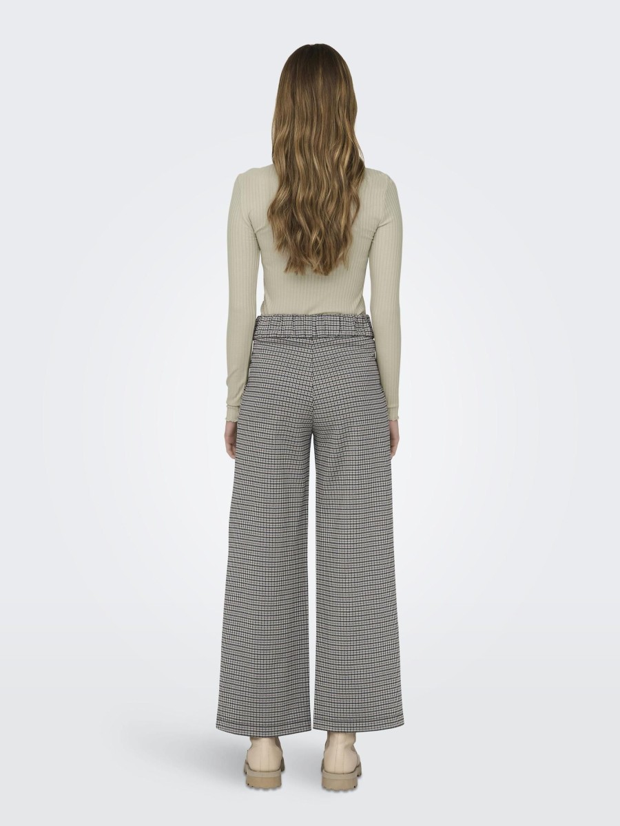 Dames Jacqueline de Yong | Jdy Ruit Broek Cloud Dancer 15242797