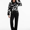 Dames Tramontana | Tramontana Knopen Broek Black C20-09-101