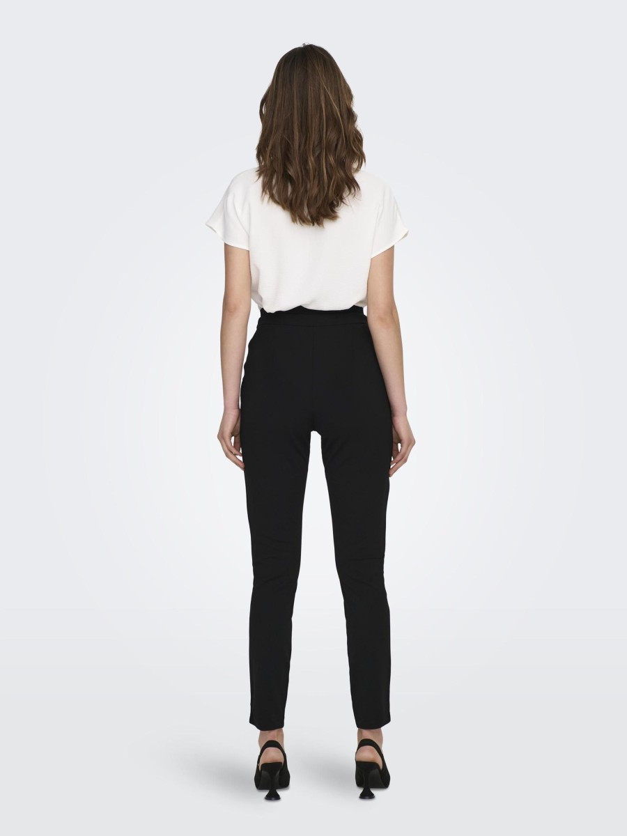 Dames Jacqueline de Yong | Jdy Bandplooi Pantalon Black 15205820