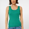 Dames Cecil | Cecil Basis Top Smaraged Green 317514 14405