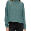 Dames S.Oliver | Qs By S. Oliver Zacht Shirt Blue Green 2135412 65W