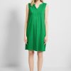 Dames Cecil | Cecil Jersey Jurk Fresh Green 143549 14794