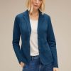 Dames Street One | Street One Jersey Blazer Atlanticblue 211912 15246