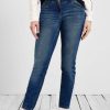 Dames Cecil | Cecil Denim Toronto Mid Blue Wash 376017 10283