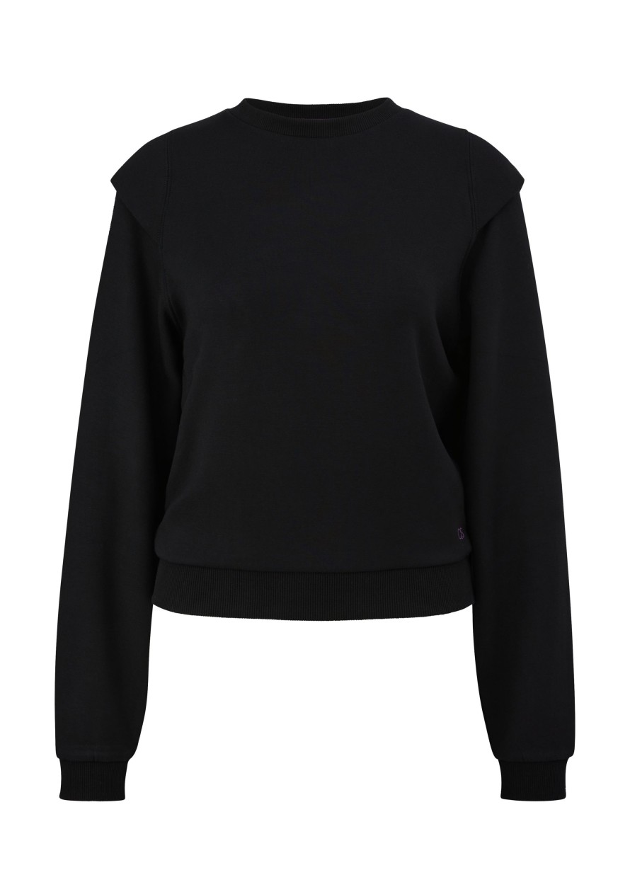 Dames S.Oliver | Qs By S. Oliver Sweater Black 2135463 9999