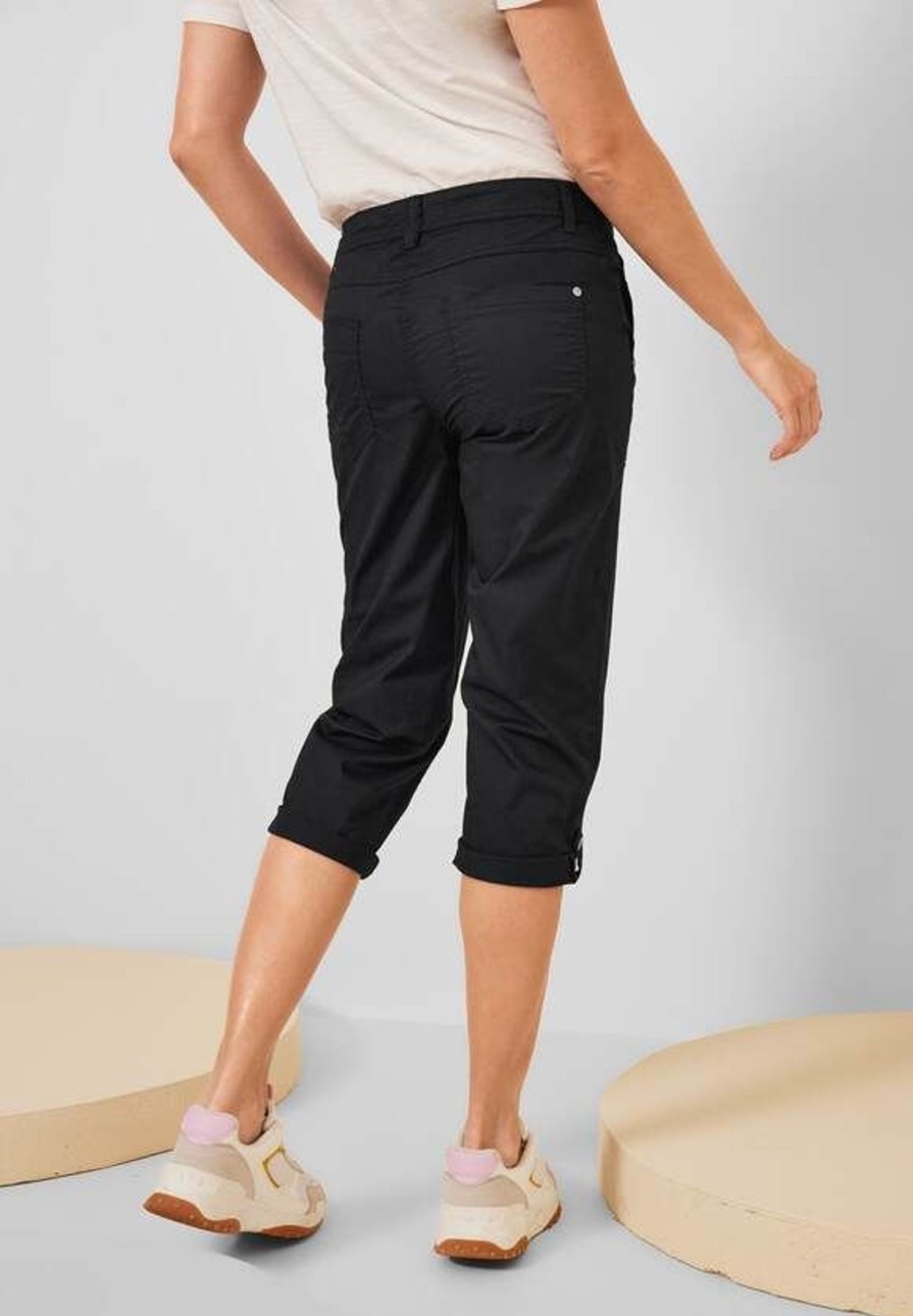 Dames Cecil | Cecil 3/4 Broek New York Black 376386 10001