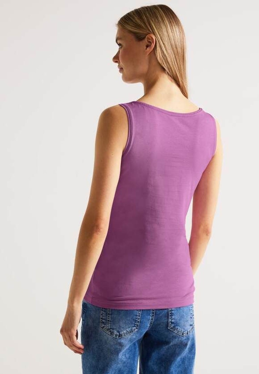 Dames Street One | Street One Basis Top Meta Lilac 317511 15141