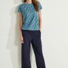 Dames Cecil | Cecil Print Shirt Adriatic Blue 320232 34931
