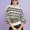 Dames Esprit | Esprit Jacquard Trui Ice 113Cc1I310 058