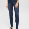 Dames Esprit | Esprit Skinny Denim Blue Dark Wash 992Ee1B377 901